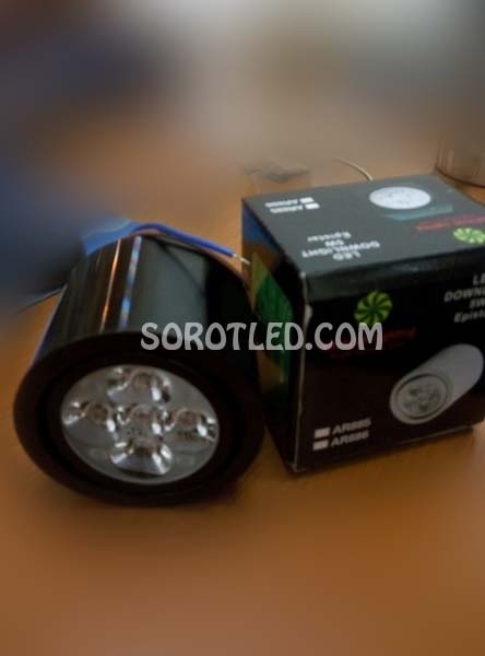 Lampu Downlight Outbow 5x1watt  LED Epistar